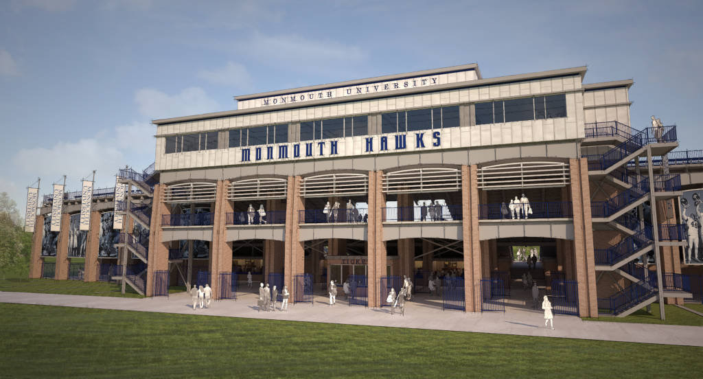 Monmouth University Stadium | B. Harvey Construction
